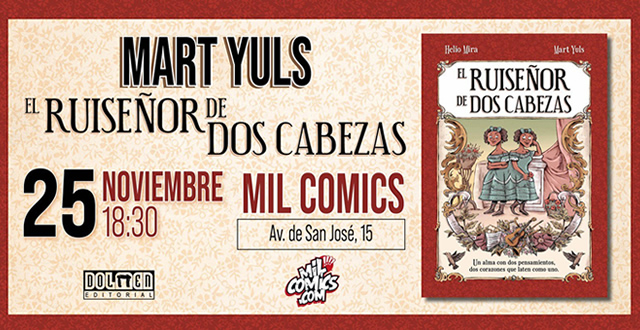 Mart Yuls presenta 'El ruiseñor de dos cabezas'